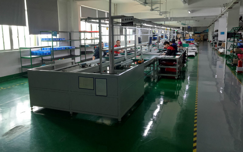 Aladdin Precision Lighting Tech Limited línea de producción del fabricante